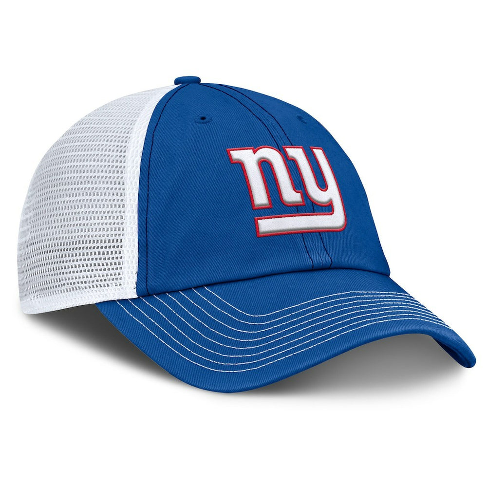 New York Giants Trucker Adjustable Hat - Royal/White on sale
