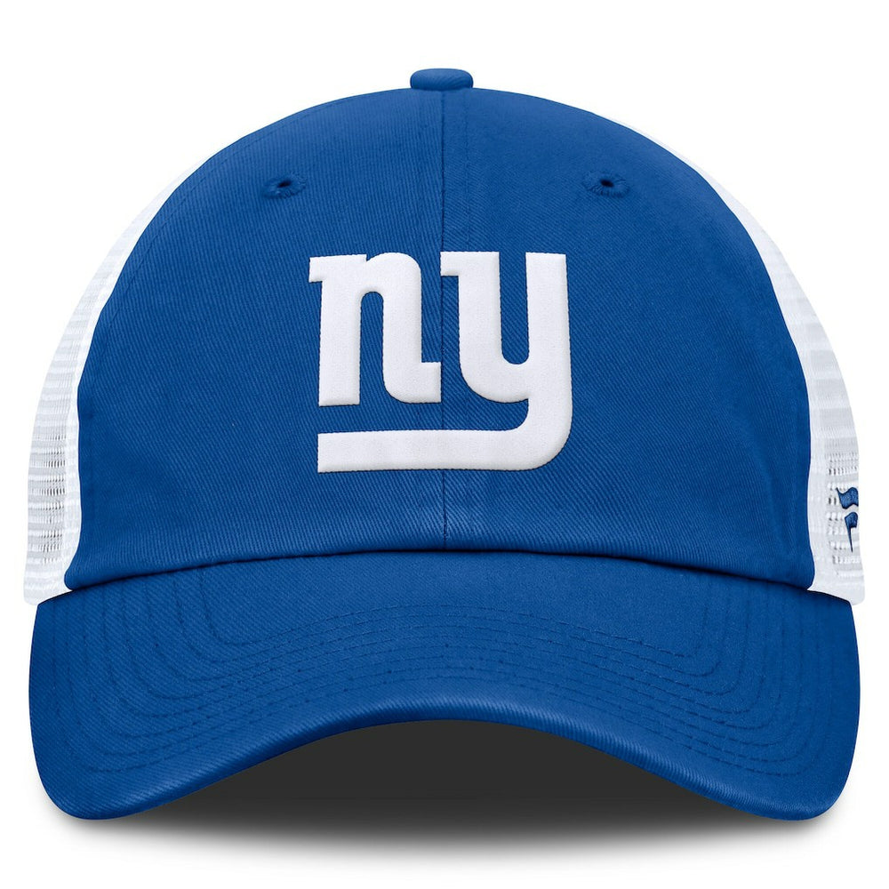 New York Giants Vintage Trucker Adjustable Hat - Royal/White for sale