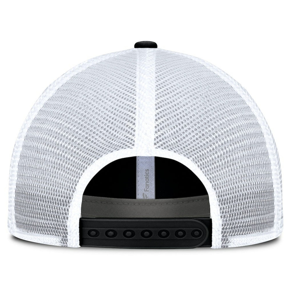 San Francisco 49ers Basic Vintage Trucker Adjustable Hat - Black/White outlet