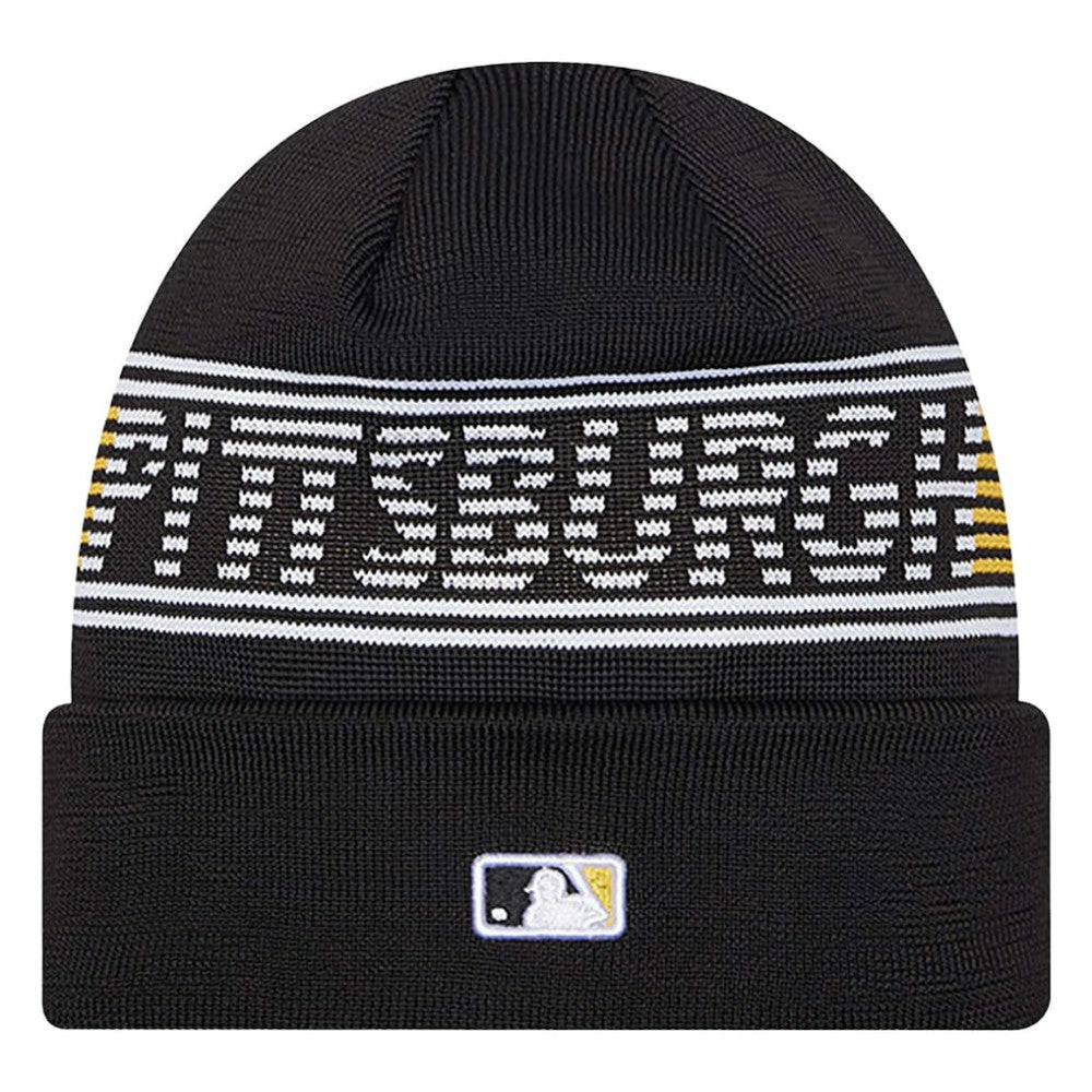 Pittsburgh Pirates Authentic Collection Cuffed Knit Hat Black