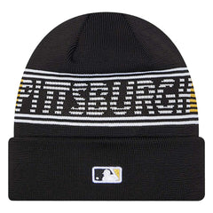 Pittsburgh Pirates Authentic Collection Cuffed Knit Hat Black