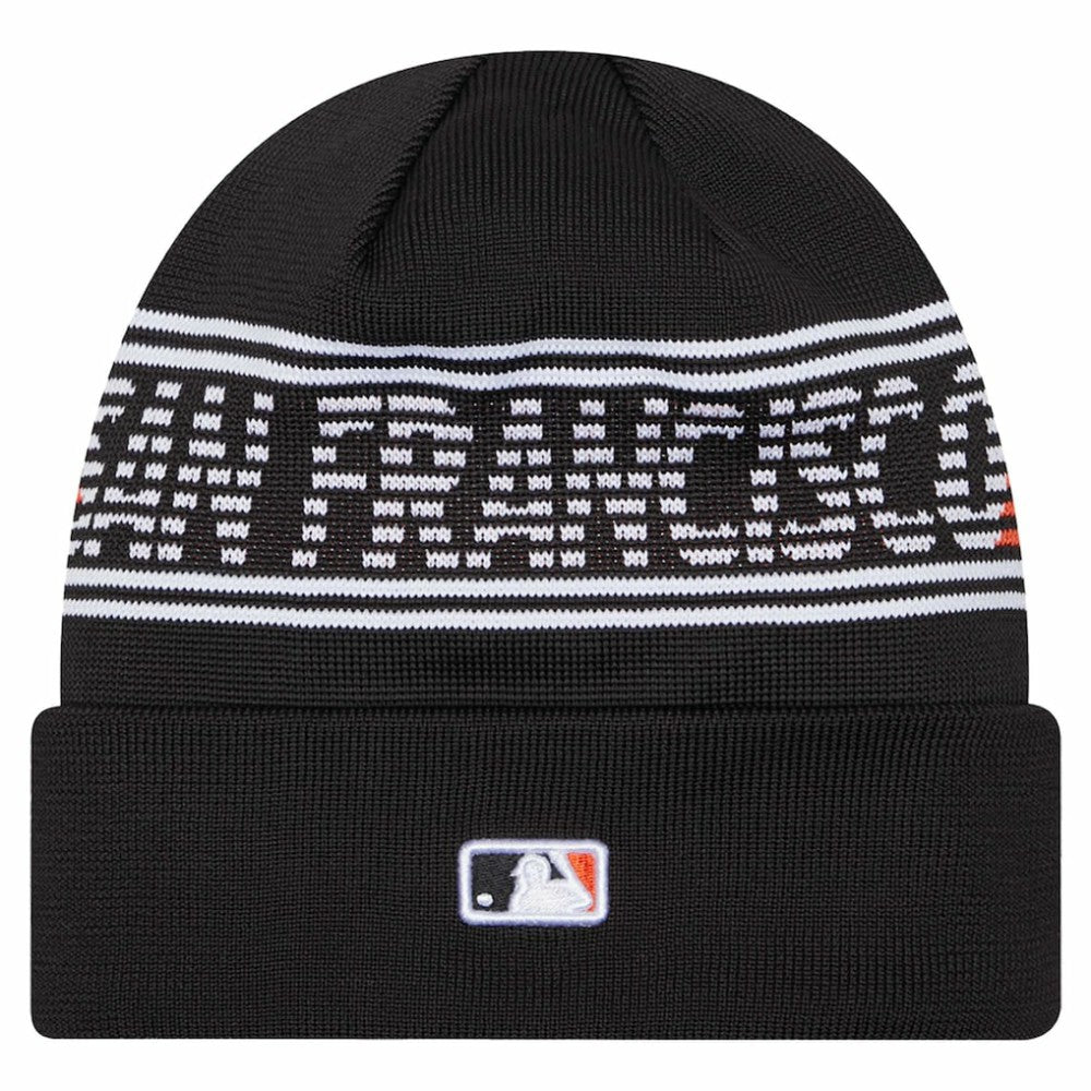 San Francisco Giants Authentic Collection Cuffed Knit Hat Black