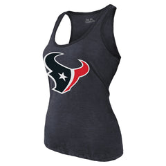 C.J. Stroud Houston Texans Majestic Threads Women's Name & Number Tri-Blend Tank Top - Navy cheap