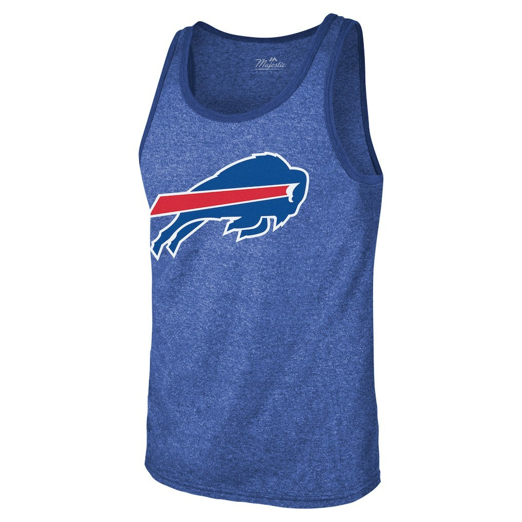 Josh Allen Buffalo Bills Majestic Threads Tri-Blend Player Name & Number Tank Top - Royal cheap