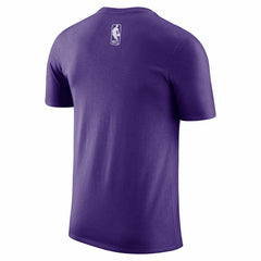Phoenix Suns 2024/25 City Edition Essential Logo T-Shirt - Purple on sale