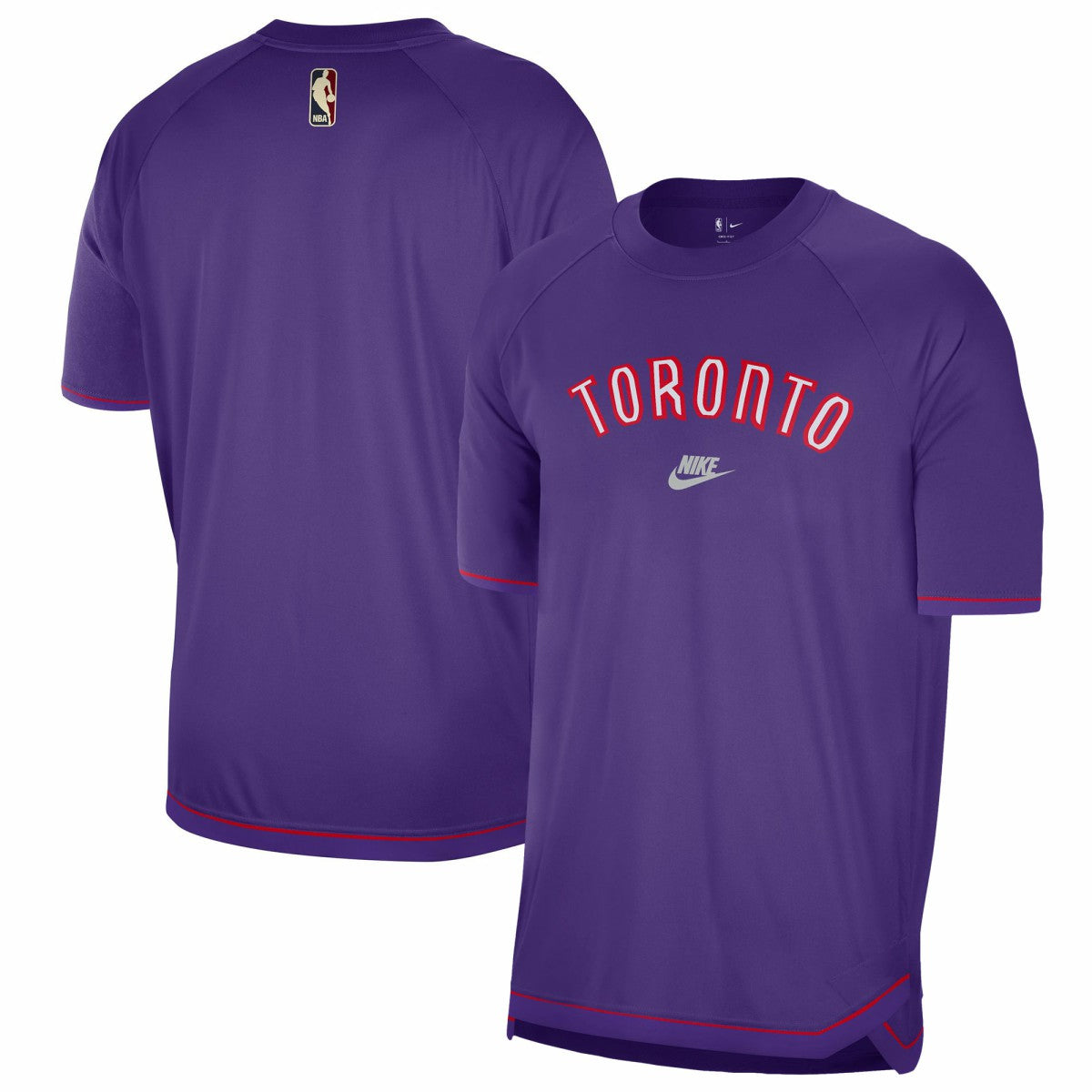 Toronto Raptors 2024/25 Classic Edition Pregame Shooting T-Shirt - Purple for sale
