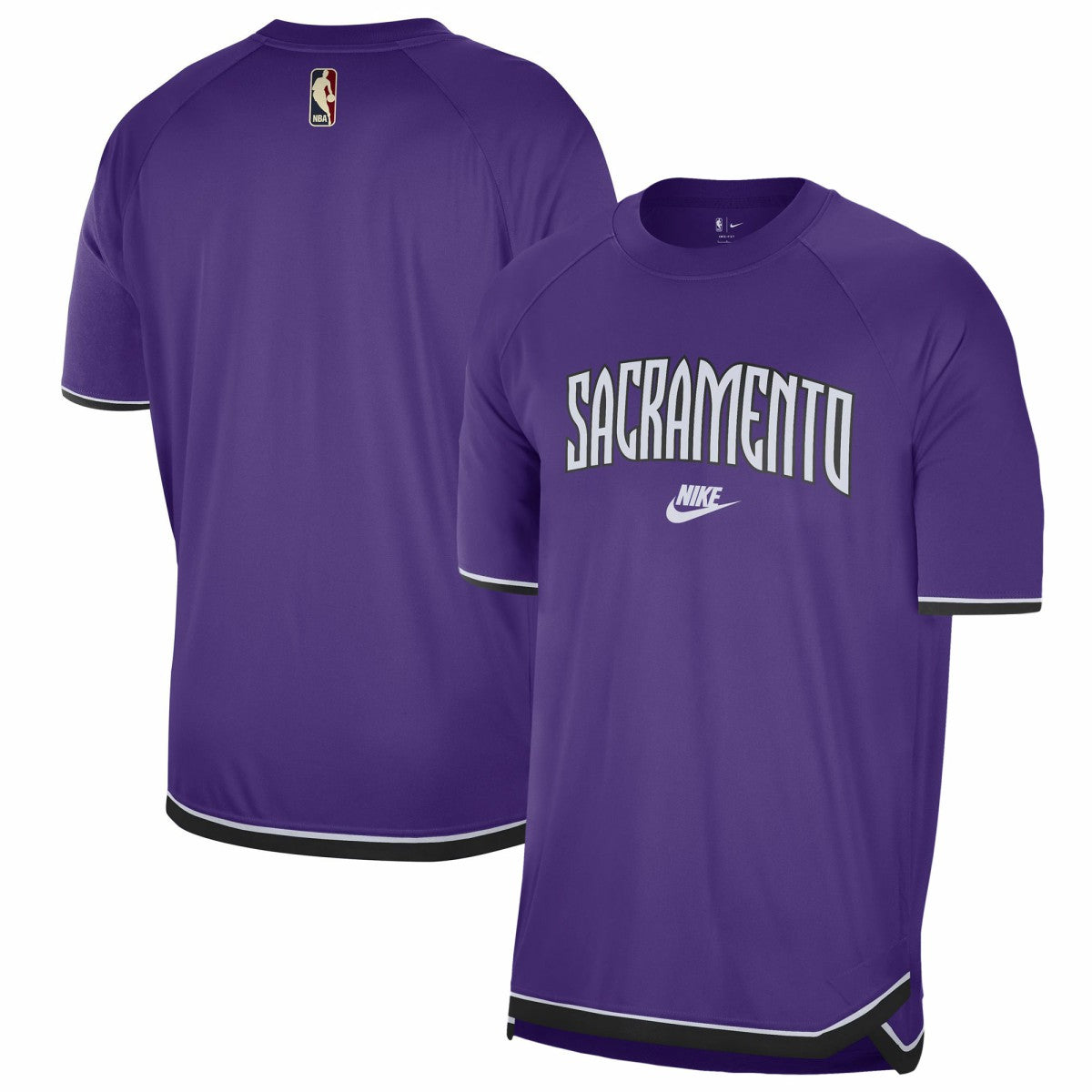 Sacramento Kings 2024/25 Classic Edition Pregame Shooting T-Shirt - Purple cheap