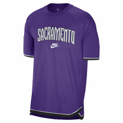 Sacramento Kings 2024/25 Classic Edition Pregame Shooting T-Shirt - Purple cheap