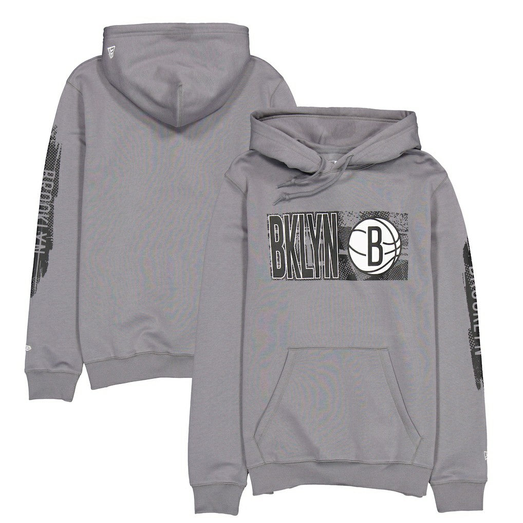 Brooklyn Nets Tip-Off Collection Pullover Hoodie - Charcoal shop