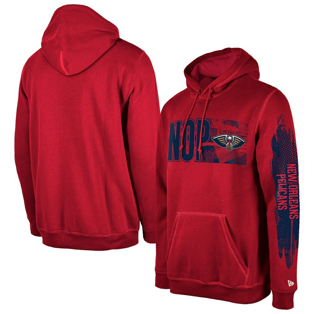 New Orleans Pelicans Tip-Off Collection Pullover Hoodie - Red cheap