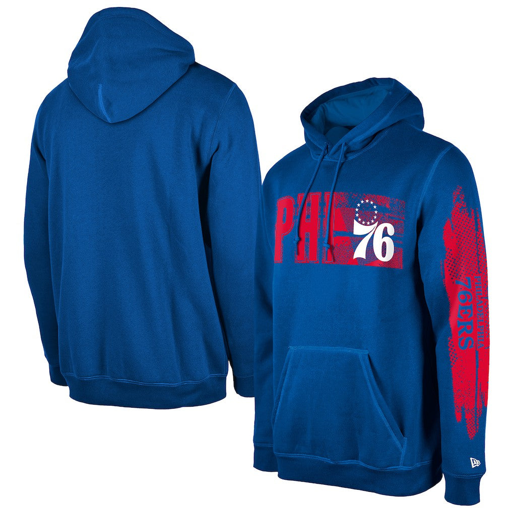Philadelphia 76ers Tip-Off Collection Pullover Hoodie - Royal on sale