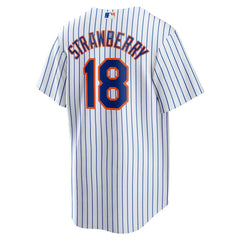 Darryl Strawberry New York Mets Home Replica Retired Player Jersey White
