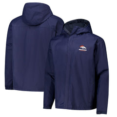 Denver Broncos Dunbrooke Tropic Waterproof Packable Full-Zip Hoodie Jacket  - Navy discount