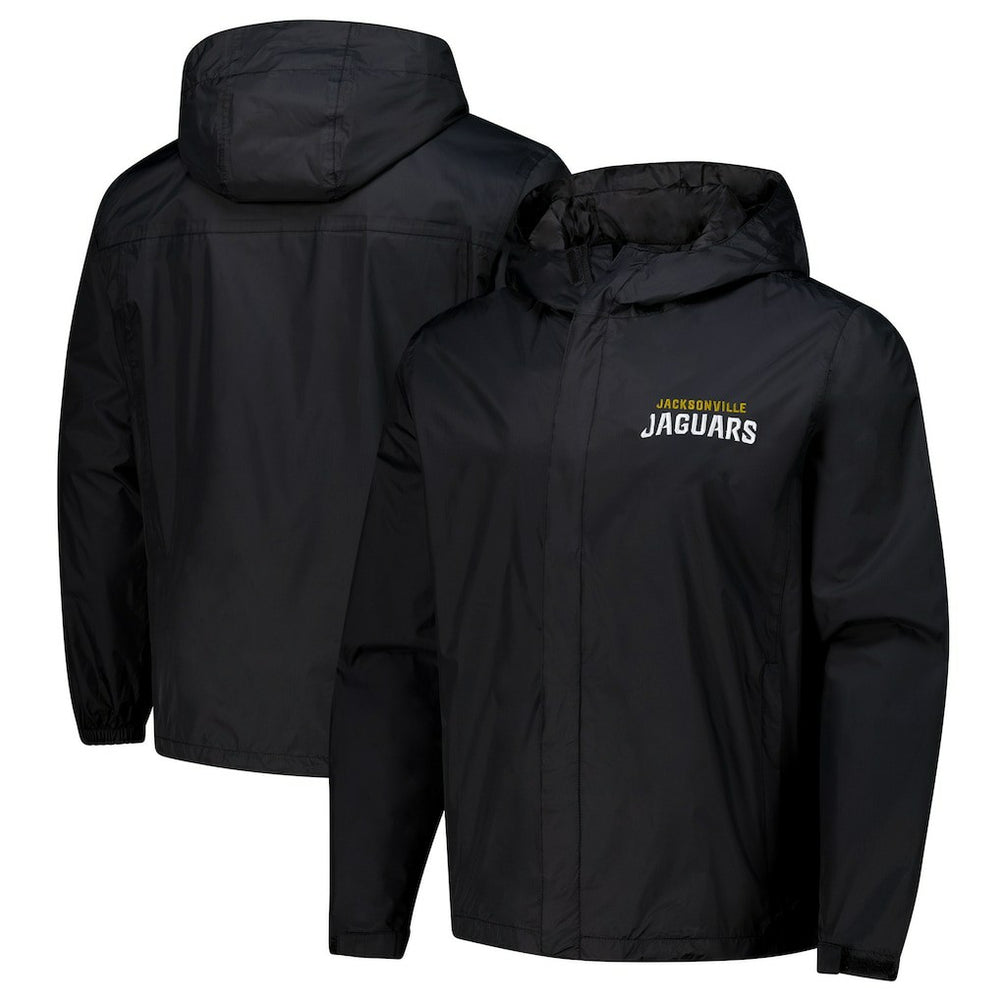 Jacksonville Jaguars Dunbrooke Tropic Waterproof Packable Full-Zip Hoodie Jacket  - Black sale