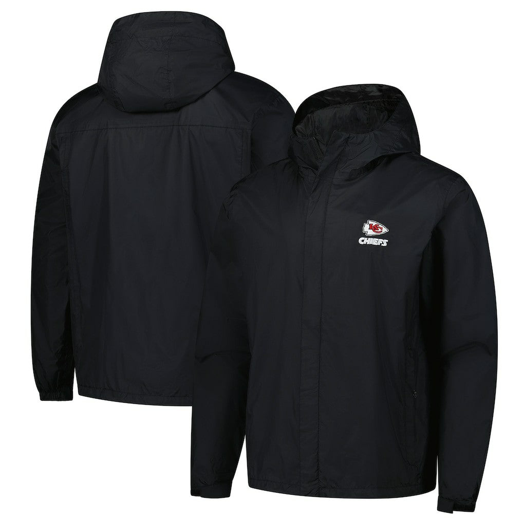 Kansas City Chiefs Dunbrooke Tropic Waterproof Packable Full-Zip Hoodie Jacket  - Black sale