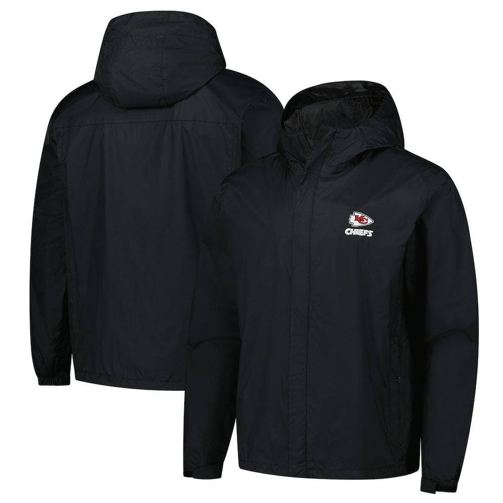 Kansas City Chiefs Dunbrooke Tropic Waterproof Packable Full-Zip Hoodie Jacket  - Black sale
