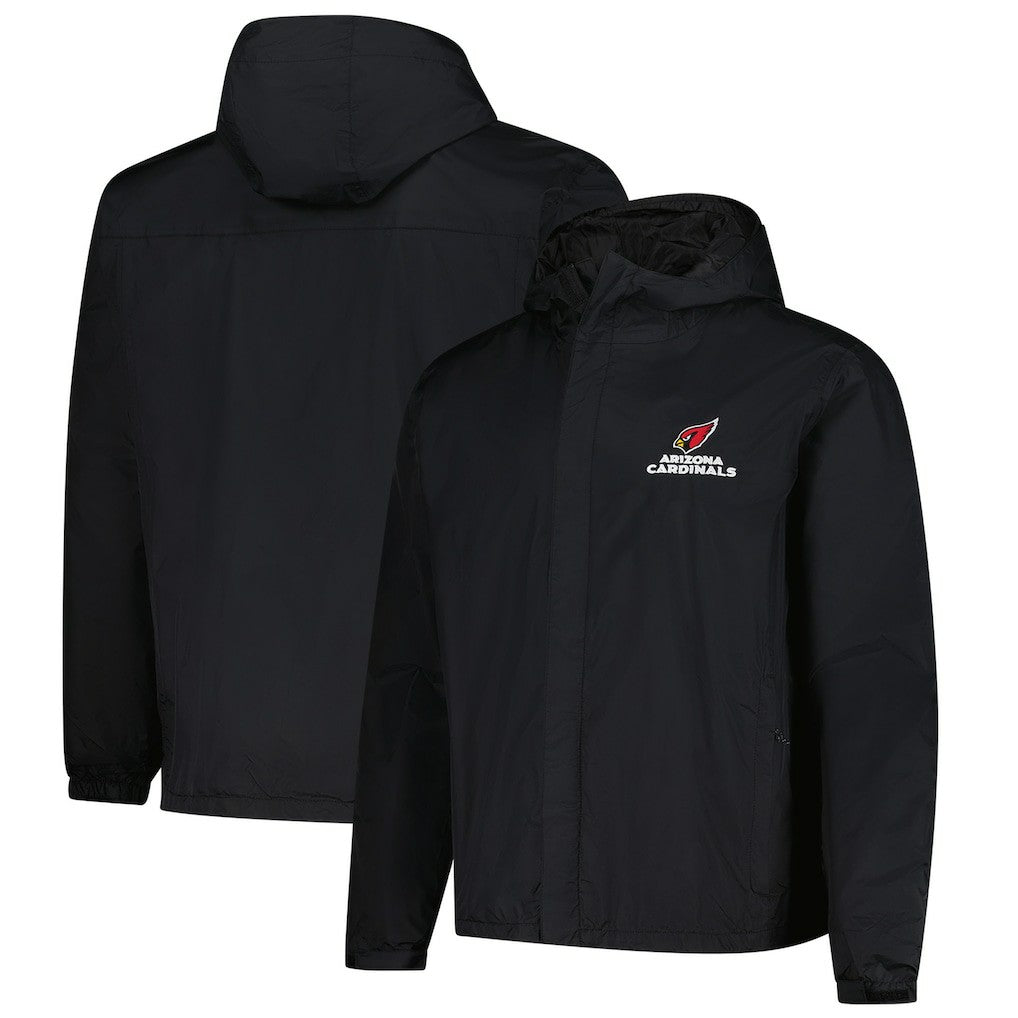 Arizona Cardinals Dunbrooke Tropic Waterproof Packable Full-Zip Hoodie Jacket  - Black sale