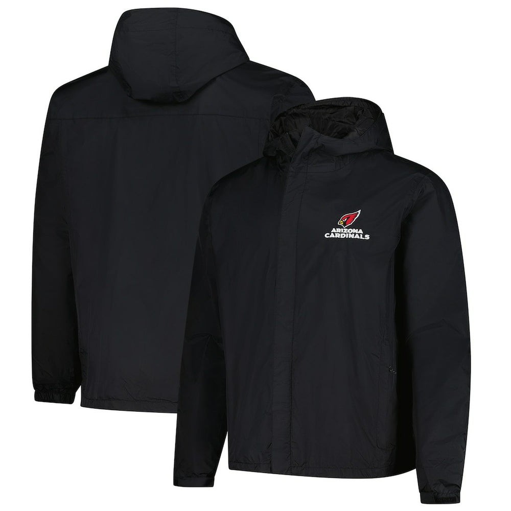 Arizona Cardinals Dunbrooke Tropic Waterproof Packable Full-Zip Hoodie Jacket  - Black sale