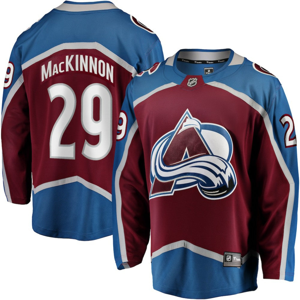 Nathan MacKinnon Colorado Avalanche Fanatics Home Breakaway Jersey - Burgundy Jerseys