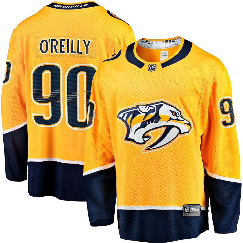 Ryan O'Reilly Nashville Predators Fanatics Home Breakaway Jersey - Gold Jerseys