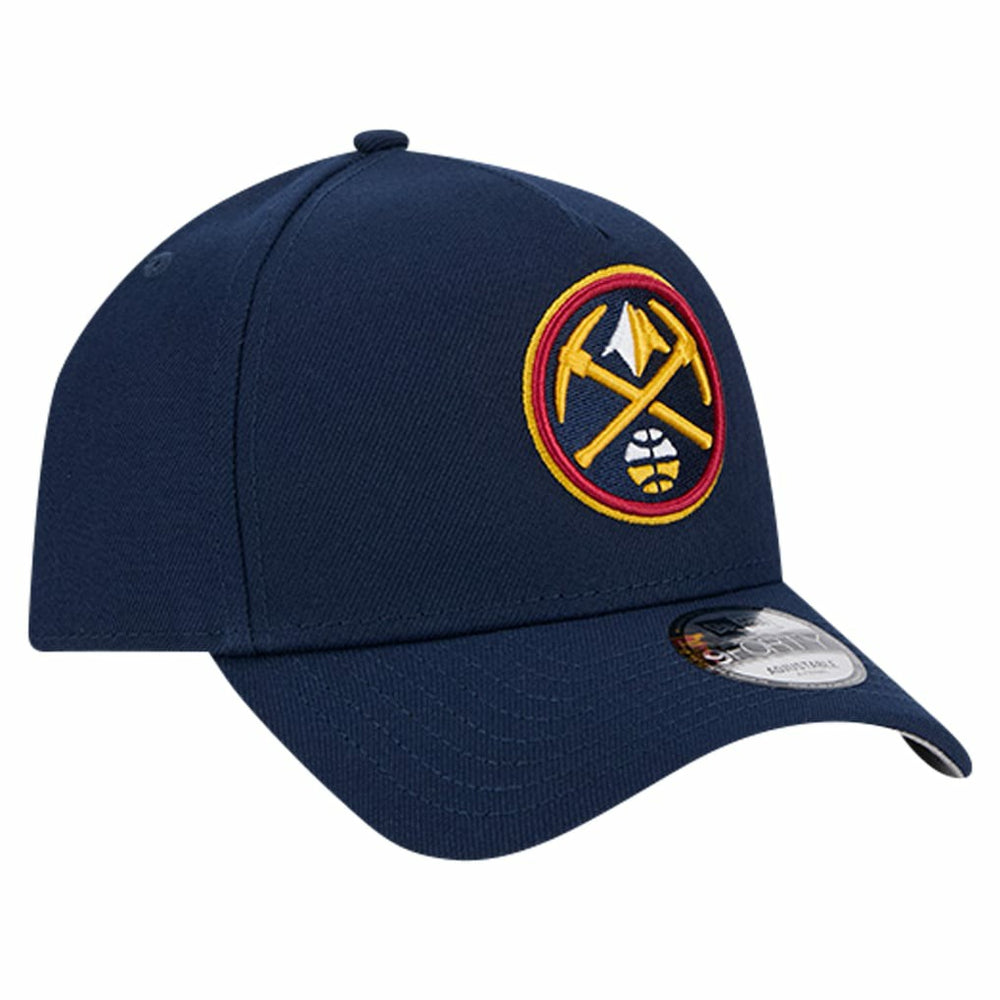 Denver Nuggets A-Frame 9FORTY Adjustable Hat sale - Navy shop