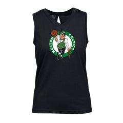Boston Celtics Levelwear Women's Paisley Core V-Neck Tank Top - Black cheap