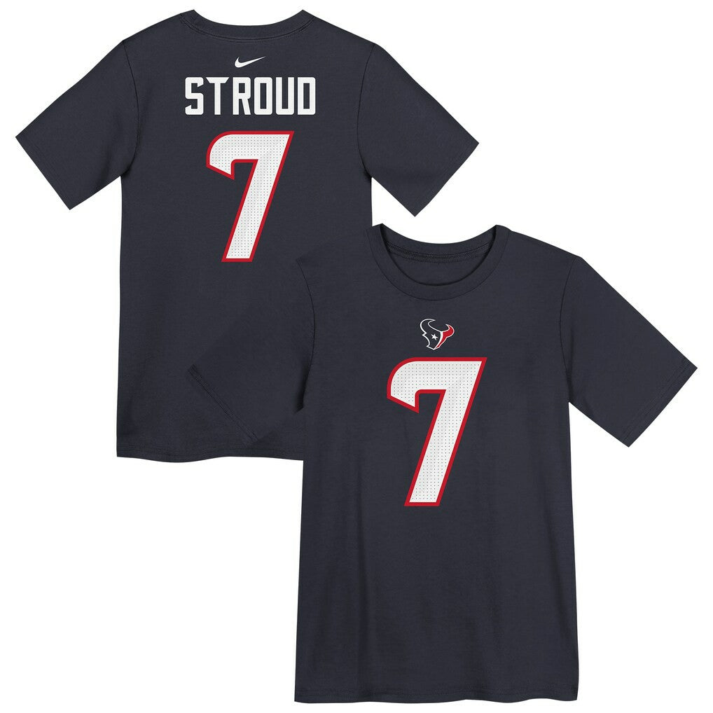 C.J. Stroud Houston Texans Preschool Player Name & Number T-Shirt - Navy cheap