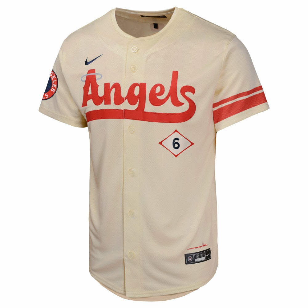 Anthony Rendon Los Angeles Angels Youth City Connect Limited Player Jersey Cream