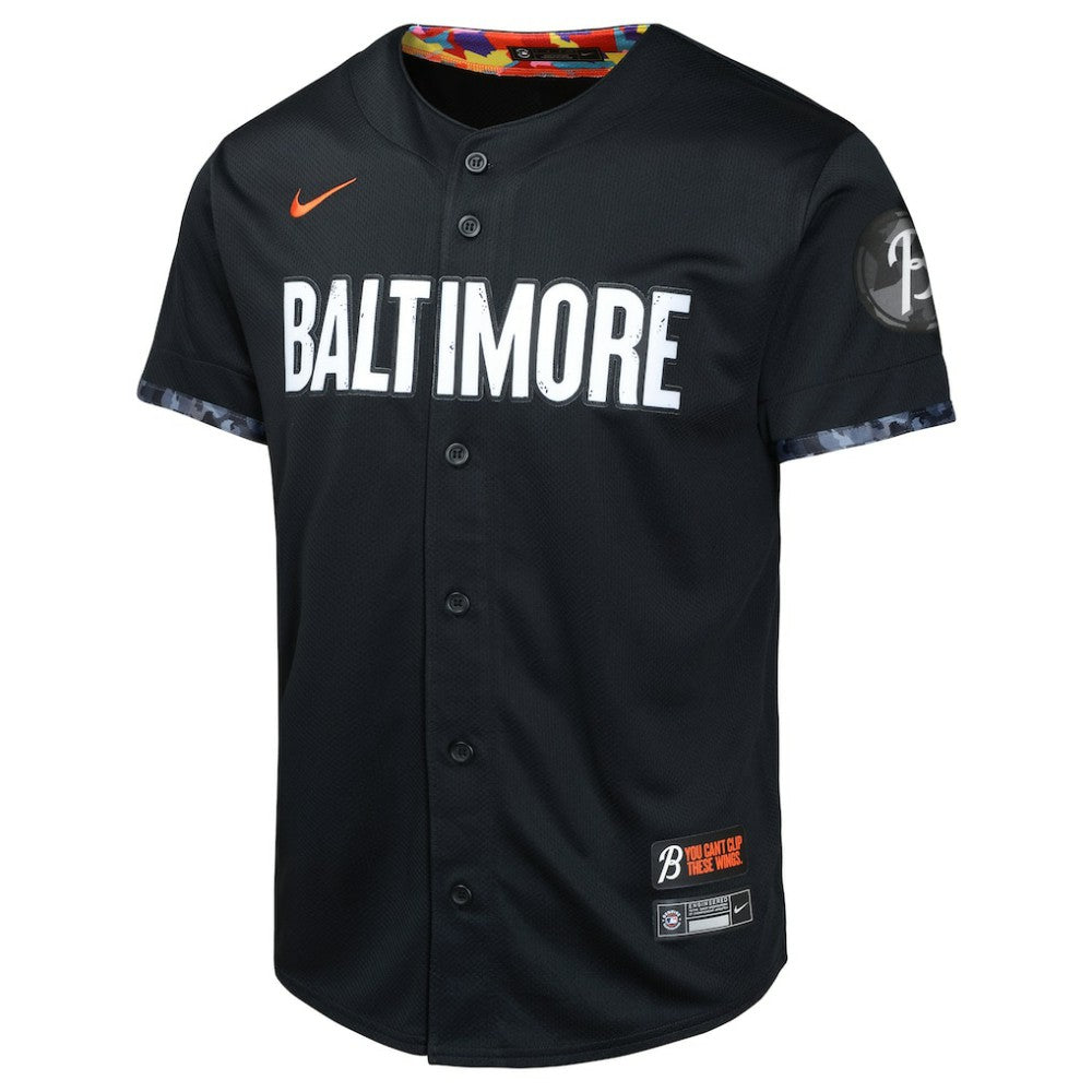 Adley Rutschman Baltimore Orioles Youth City Connect Limited Player Jersey Black