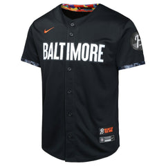 Adley Rutschman Baltimore Orioles Youth City Connect Limited Player Jersey Black