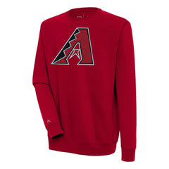 Arizona Diamondbacks Antigua Victory Pullover Sweatshirt Red