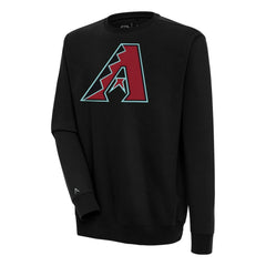 Arizona Diamondbacks Antigua Victory Pullover Sweatshirt Black