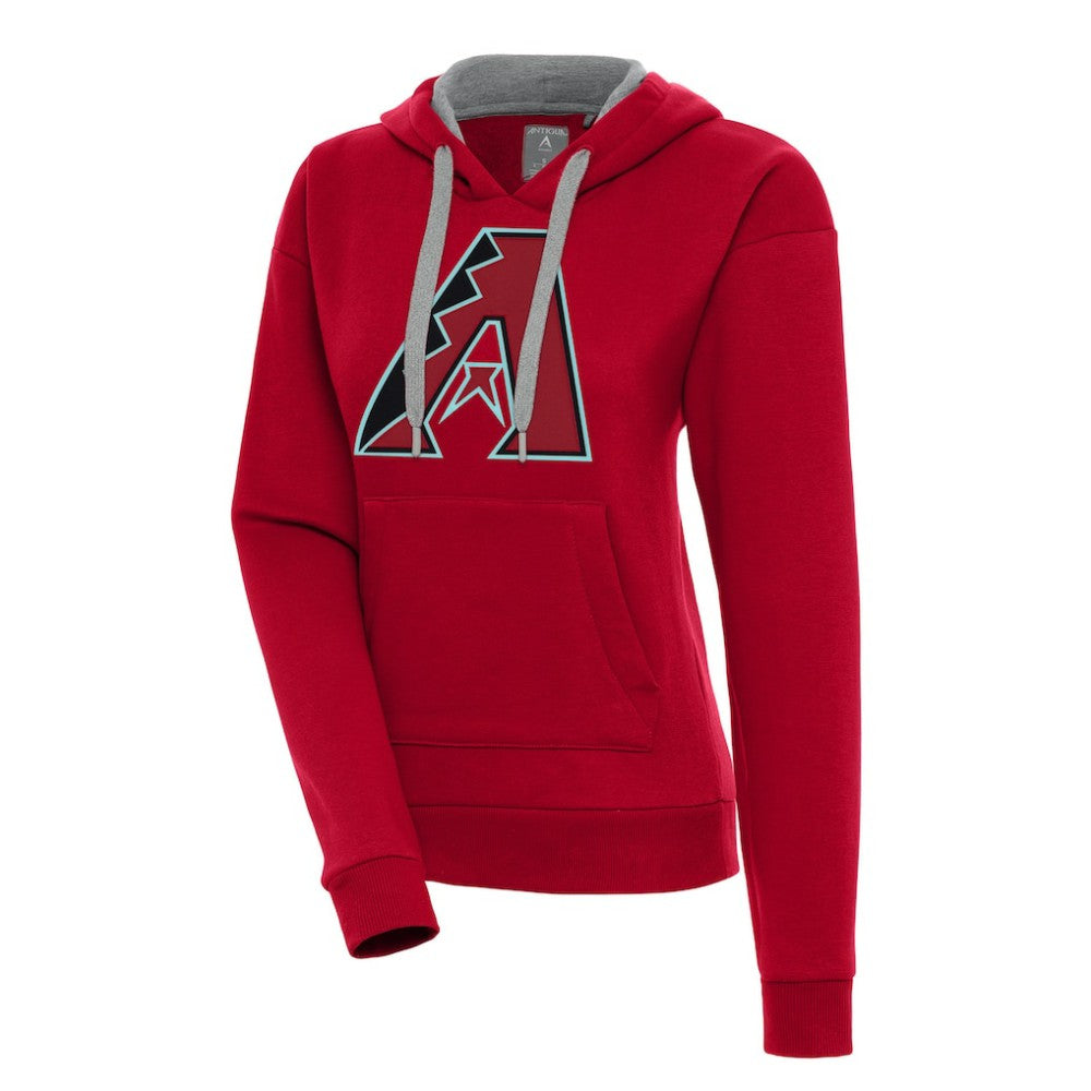 Arizona Diamondbacks Antigua Women's Victory Pullover Hoodie Red