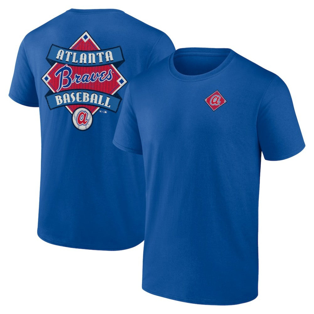 Atlanta Braves Cooperstown Collection Field Play T-Shirt Royal