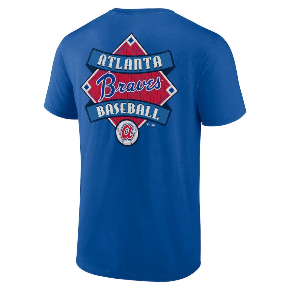 Atlanta Braves Cooperstown Collection Field Play T-Shirt Royal