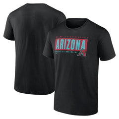 Arizona Diamondbacks Blocked Out T-Shirt Black