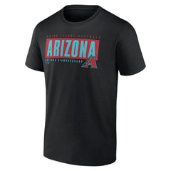 Arizona Diamondbacks Blocked Out T-Shirt Black