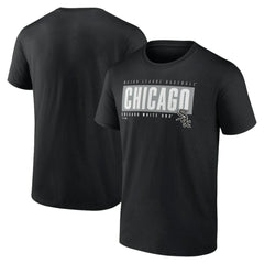 Chicago White Sox Blocked Out T-Shirt Black