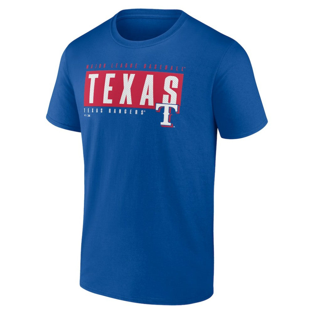 Texas Rangers Blocked Out T-Shirt Royal