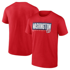 Washington Nationals Blocked Out T-Shirt Red