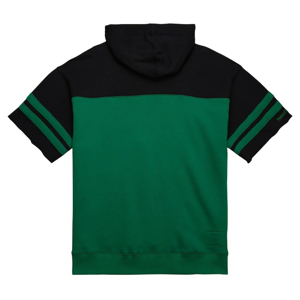 New York Jets Off Field Vintage Logo Short Sleeve Pullover Hoodie - Kelly Green sale