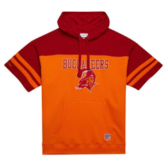 Tampa Bay Buccaneers Off Field Vintage Logo Short Sleeve Pullover Hoodie - Orange online