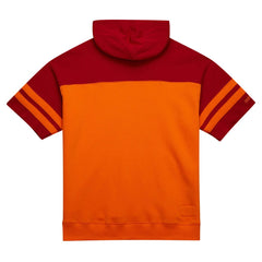 Tampa Bay Buccaneers Off Field Vintage Logo Short Sleeve Pullover Hoodie - Orange online