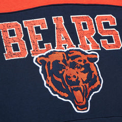 Chicago Bears Off Field Vintage Logo Short Sleeve Pullover Hoodie - Navy cheap