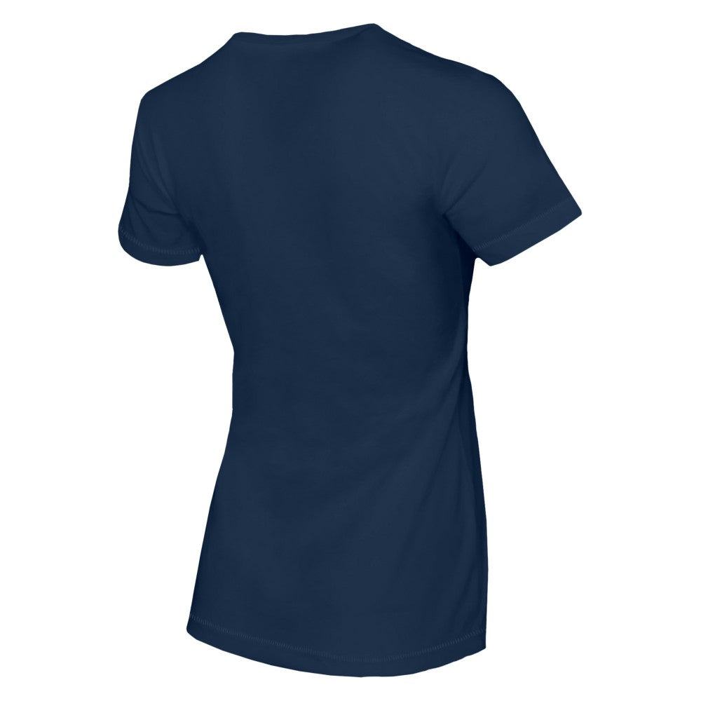 Houston Astros Tiny Turnip Women's Butterfly Glove T-Shirt Navy