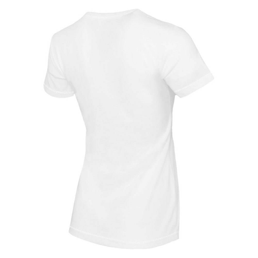 Pittsburgh Pirates Tiny Turnip Women's Lilies and Ladybugs T-Shirt White
