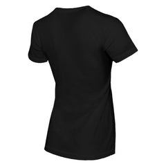 Pittsburgh Pirates Tiny Turnip Women's Lilies and Ladybugs T-Shirt Black