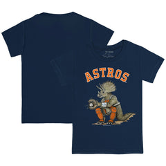 Houston Astros Tiny Turnip Youth Triceratops T-Shirt Navy