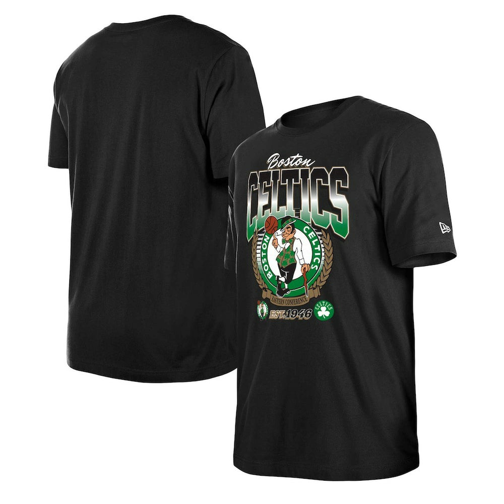 Boston Celtics Unisex Summer Classics T-Shirt - Black outlet