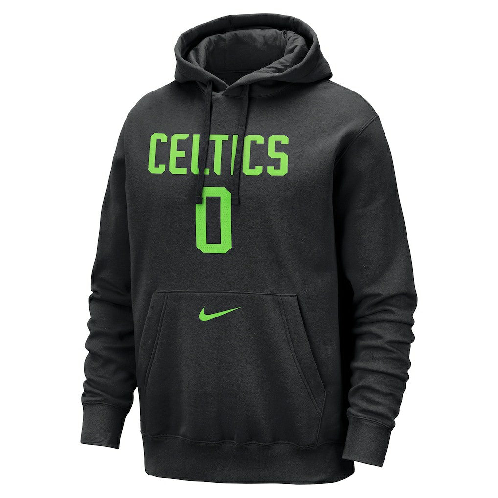 Jayson Tatum Boston Celtics 2024/25 City Edition Name & Number Pullover Hoodie - Black sale